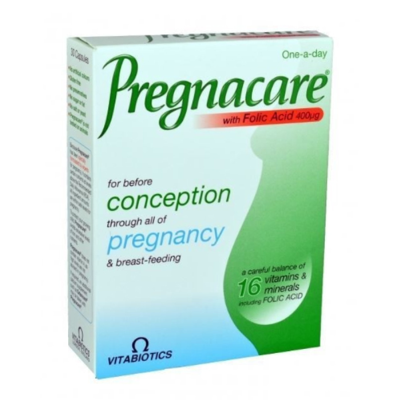 Pregnacare with Folic Acid 400mcg one a day