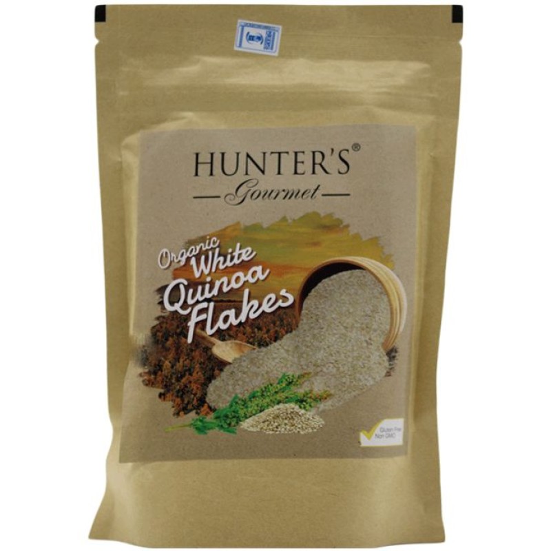 HUNTERS ORGANIC QUINOA FLAKES 250G