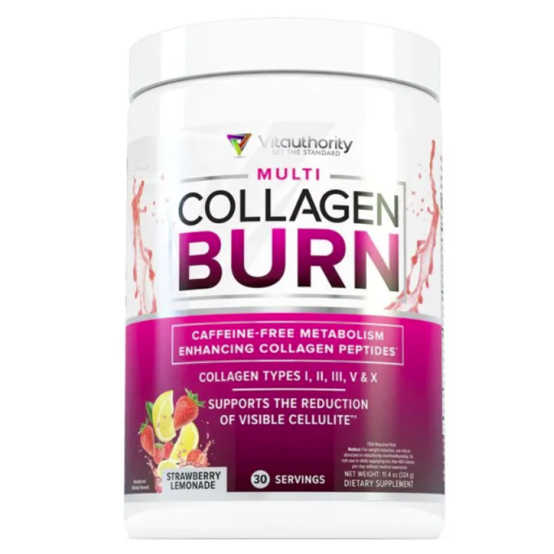 VITAUTHORITY MULTI COLLAGEN BURN – STRAWBERRY LEMONADE FLAV