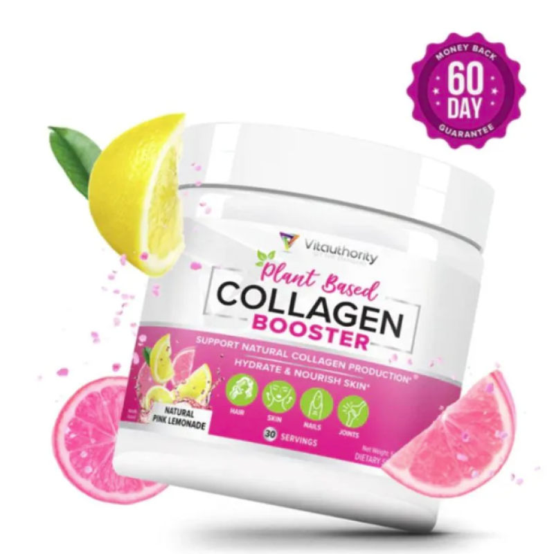 VITAUTHORITY COLLAGEN B00STER NATURAL P/LEMONADE VEGAN 30SVS 162G