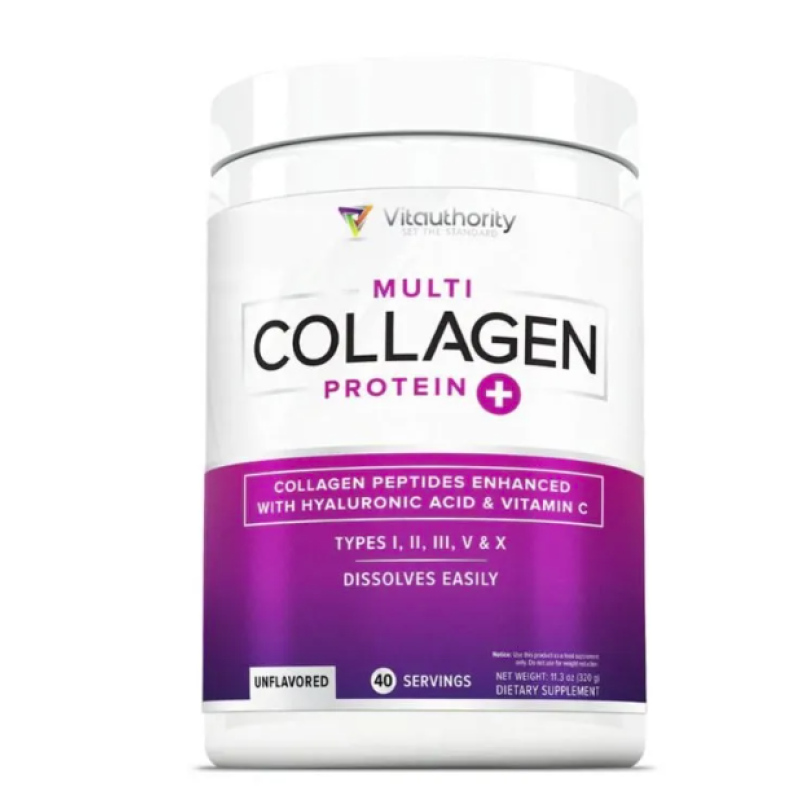 VITAUTHORITY MULTI COLLAGEN PROTEIN + UNFLAVORED 40SVS 320G