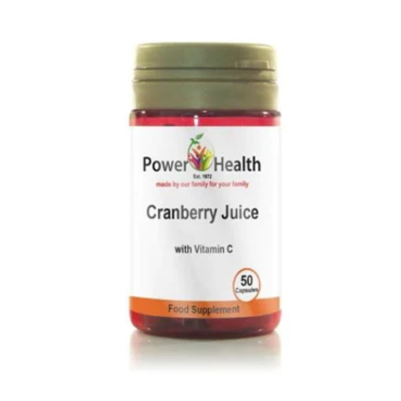 POWERHEALTH CRANBERRY JUICE & VITAMIN C 50S