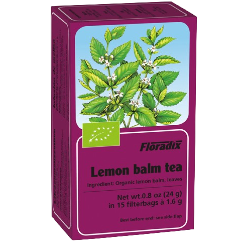 FLORADIX LEMON BALM HERBAL TEA BAGS 15's