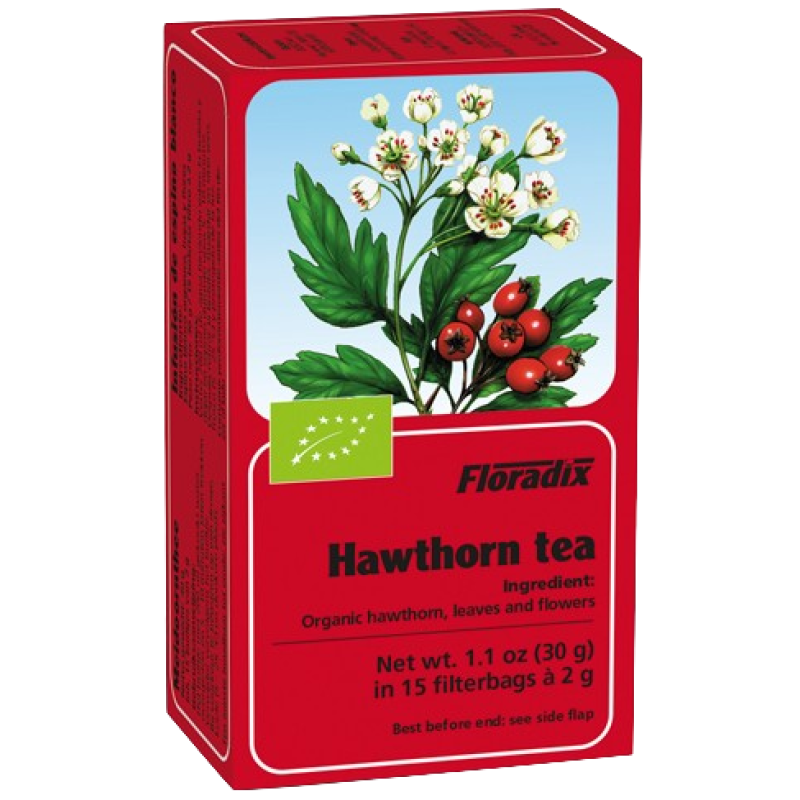 FLORADIX HAWTHORN HERBAL TEABAGS 