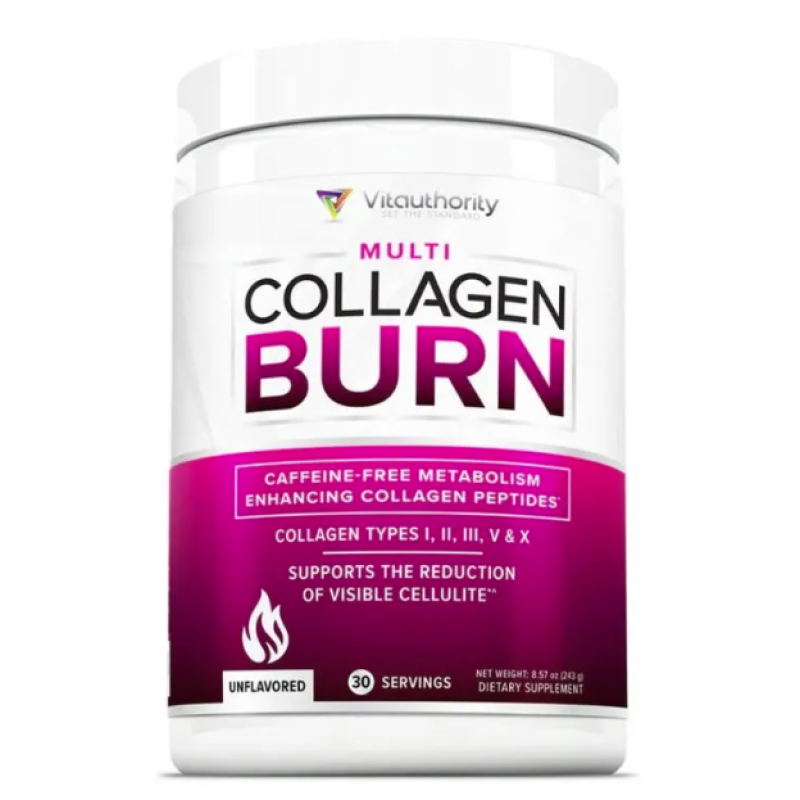 VITAUTHORITY MULTI COLLAGEN BURN UNFLAVORED 20SVS 162.4G