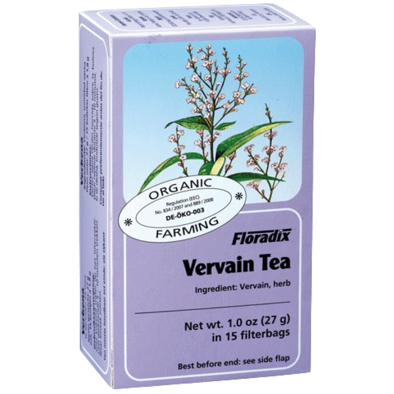 FLORADIX VERVAIN HERB TEA BAGS 15's