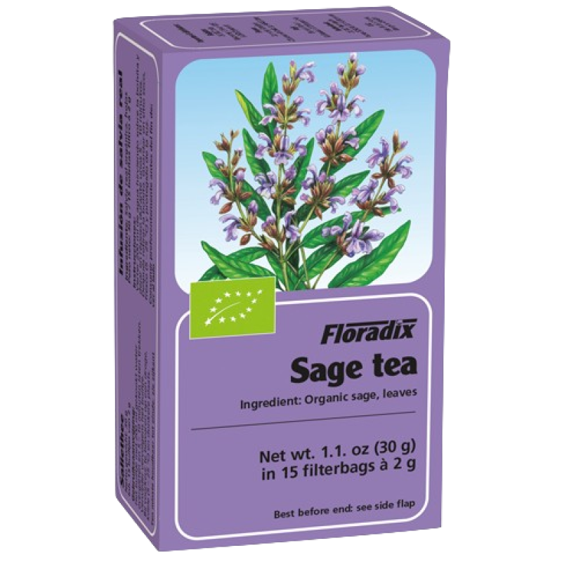 FLORADIX SAGE HERB TEA BAGS 15's