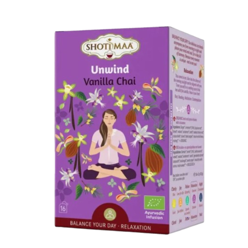 SHOTI MAA UNWIND – VANILLA CHAI 16’S