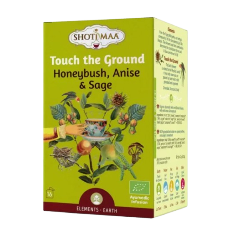 SHOTI MAA TOUCH THE GROUND – HONEYBUSH, ANISE & SAGE TEA 16’S