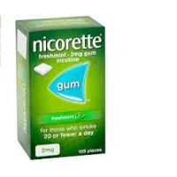 Nicorette freshmint 2mg gum 105's