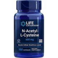 NAC-N-Acetyl-L-Cysteine 600 mg 60 Capsules-Life Extension