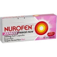 Nurofen express period pain