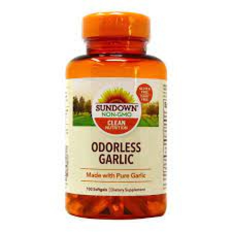 Odourless garlic 100's (Sundown)