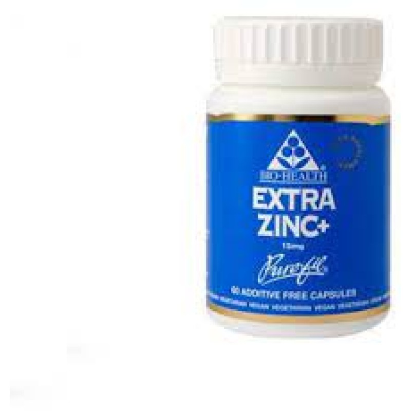 BIO HEALTH EXTRA ZINC+ 15MG