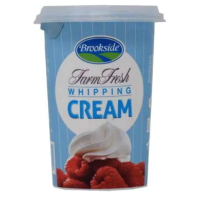BROOKSIDE WHIPPING CREAM CUP 400Ml