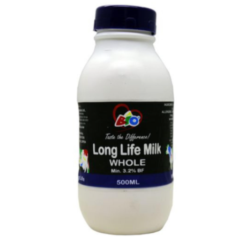 BIO WHOLE LONG LIFE MILK 500ML