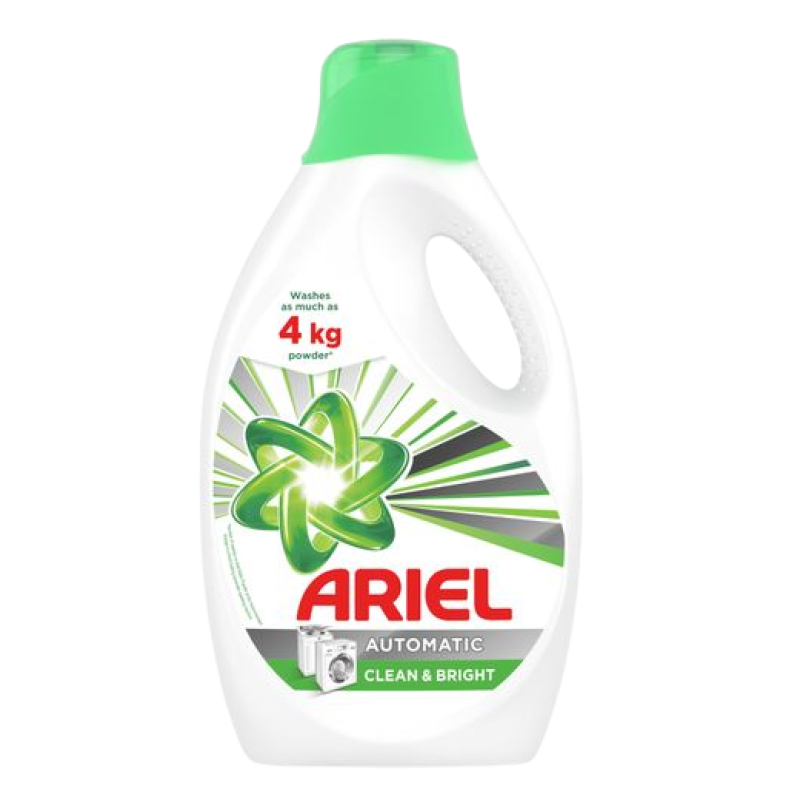 ARIEL AUTOMATIC MACHINE WASH CLEAN AND BRIGHT 4KG (3L)