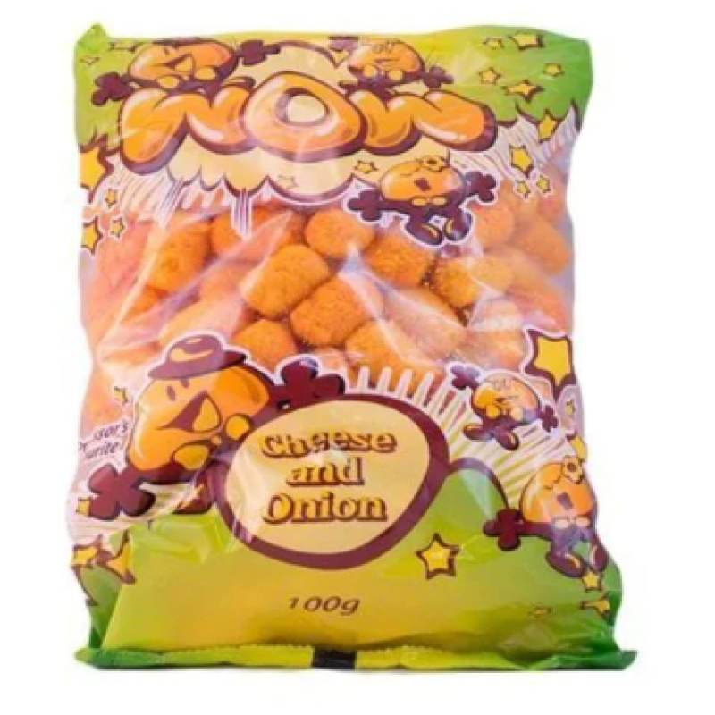 WOW CHEESE ONION AND SNACKS 100G