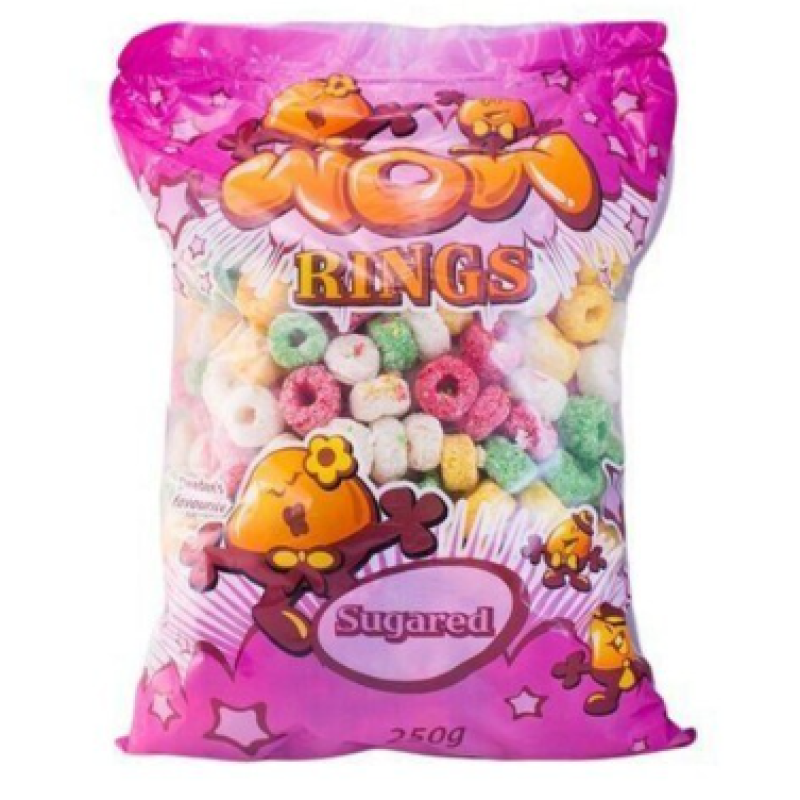 WOW SUGARED SNACKS 250G