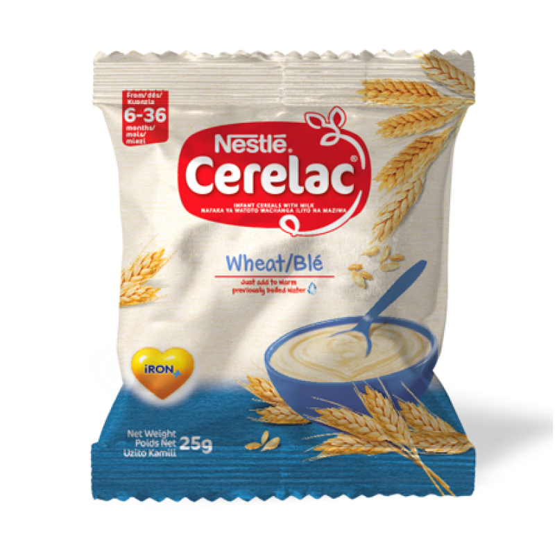 NESTLE CERELAC INFANT CEREALS WITH MILK WHEAT SACHET 25G