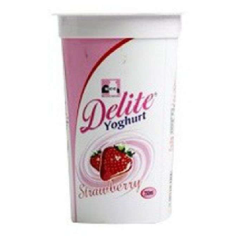  KCC DELITE YOGHURT STRAWBERRY  250ml