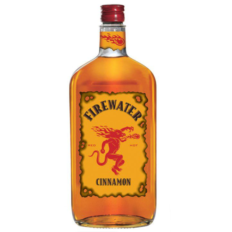 FIREWATER CINNAMON WHISKY 750ML