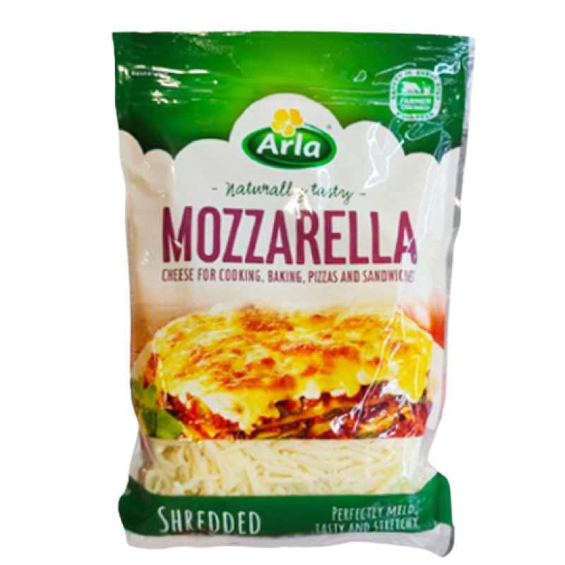 ARLA MOZZARELLA SHREDDED CHEESE 175G  