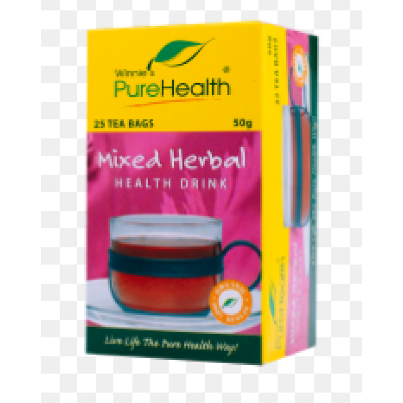 WINNIES PURE HEALTH MIXED HERBAL 50 G 25 BAGS