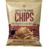 CRISP KETTLE COOKED CHIPS BALSAMICO AND TOMATO 150G 