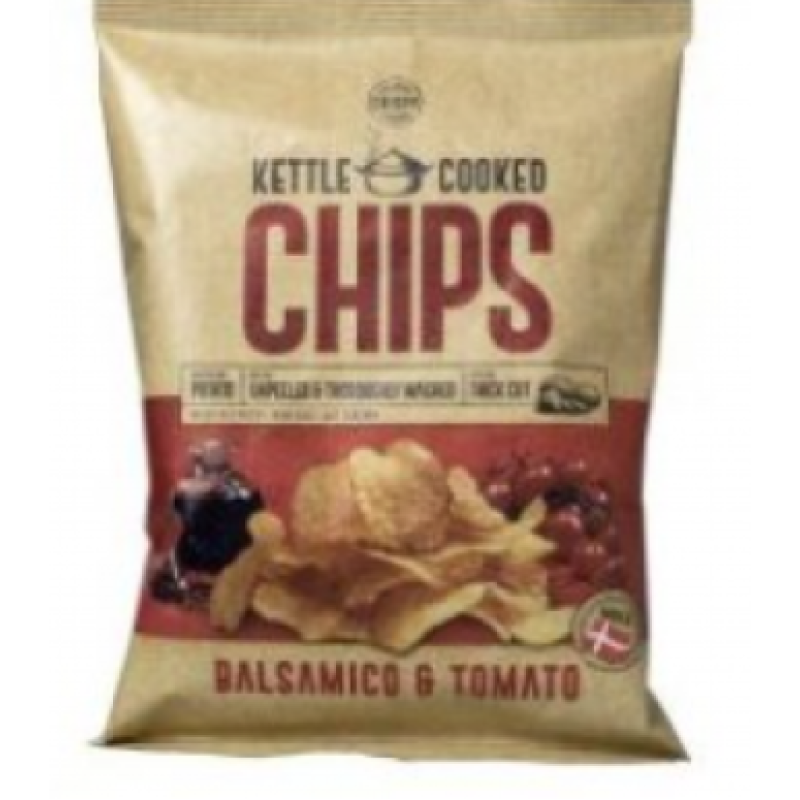 CRISP KETTLE COOKED CHIPS BALSAMICO AND TOMATO 150G 