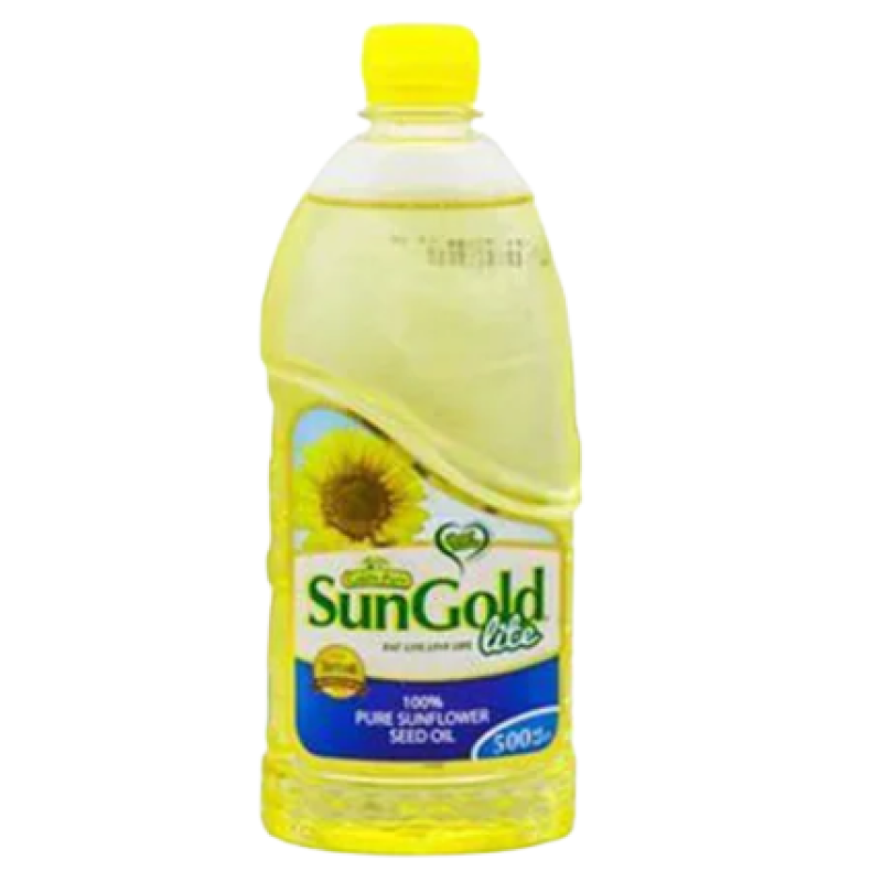 SUNGOLD LITE SUNFLOWER OIL 500ML