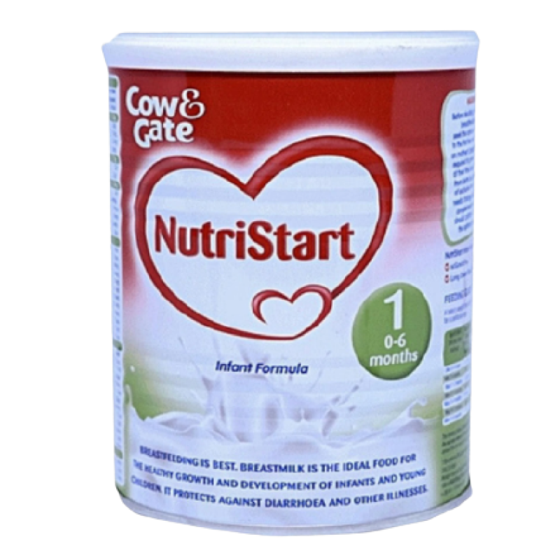 COW AND GATE NUTRISTART 1 INFANT MILK FORMULA 0-6 MONTHS 400G