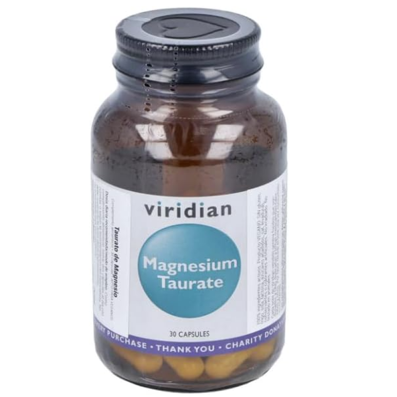 VIRIDIAN MAGNESIUM TAURATE CAPSULES 30