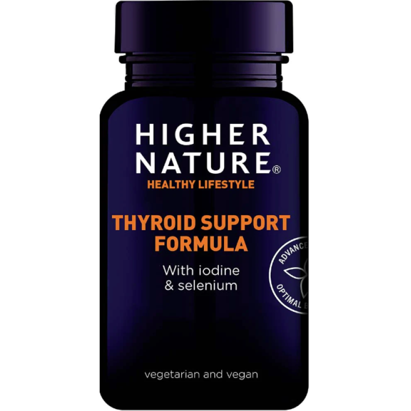 HIGHER NATURE THYROID SUPPORT FORMULA CAPS 60'S