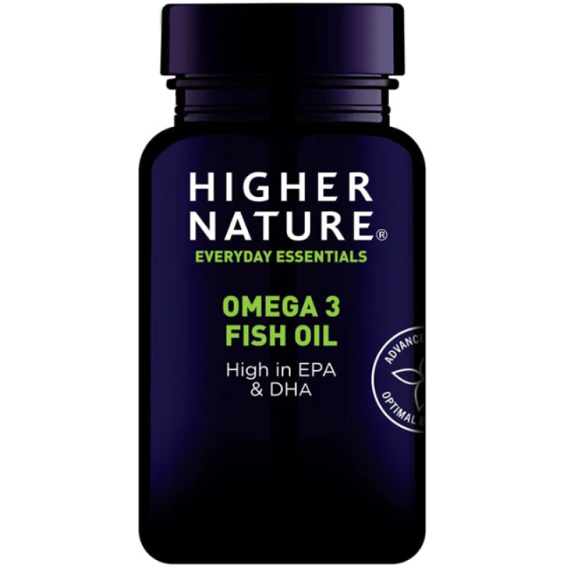 HIGHER NATURE OMEGA 3 FISH OIL CAPS 90's