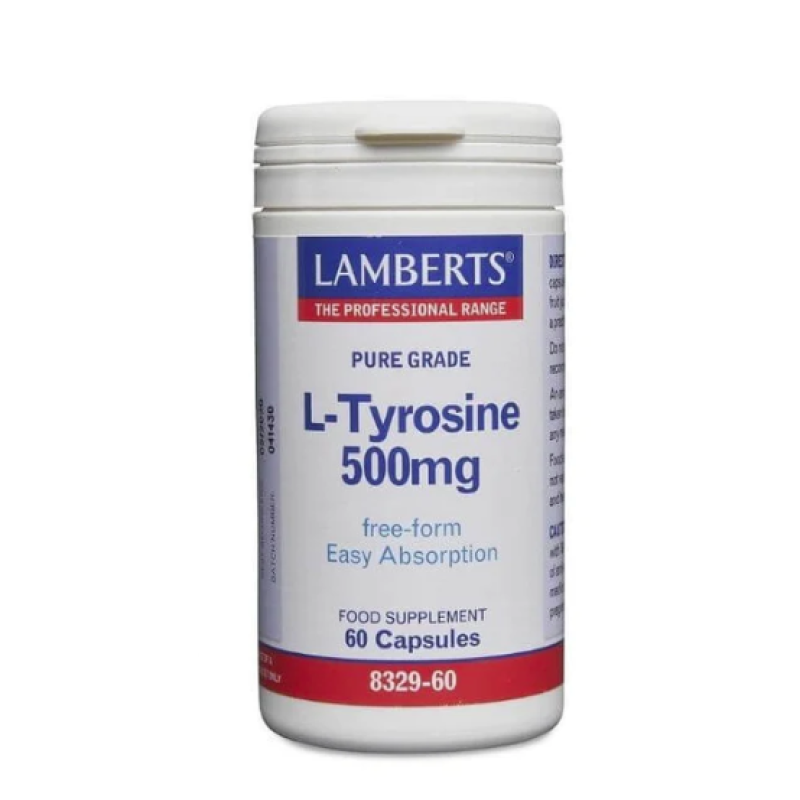  LAMBERTS L-TYROSINE 500MG 60s