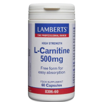 LAMBERTS L-CARNITINE 500MG 60s