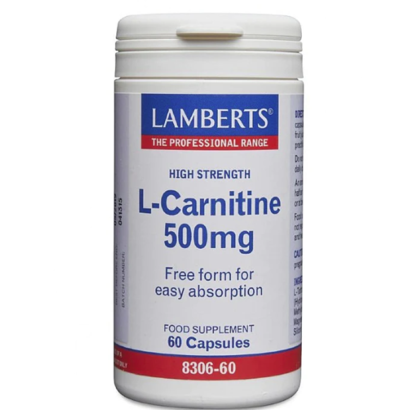 LAMBERTS L-CARNITINE 500MG 60s