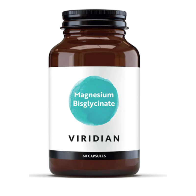 VIRIDIAN Magnesium Bisglycinate 160mg Vcaps 60’s