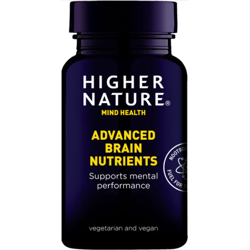 HIGHER NATURE ADVANCED BRAIN NUTRIENTS CAPSULES 90s