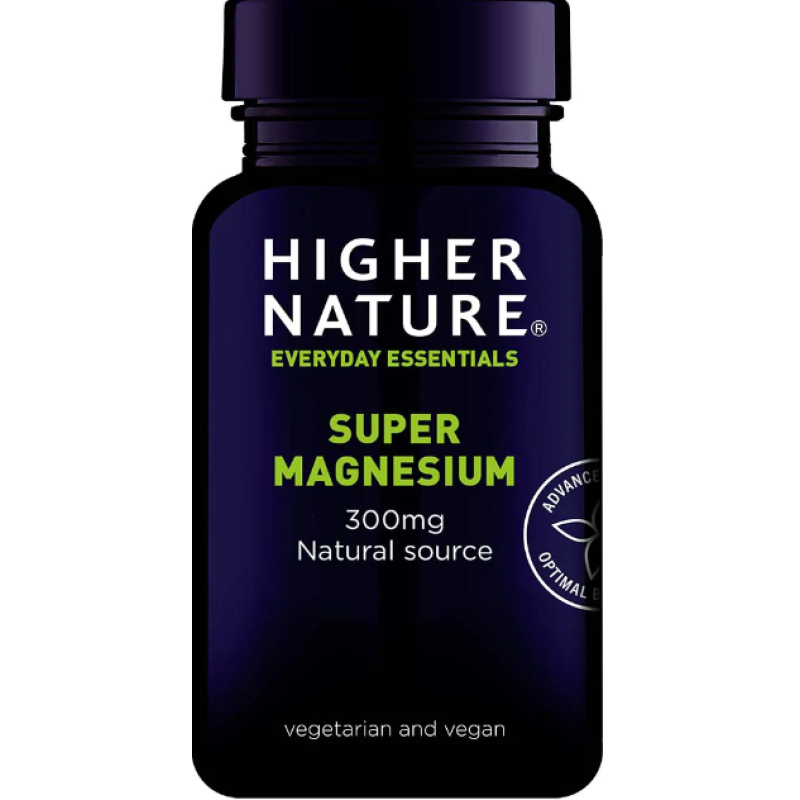 Higher Nature Super Magnesium 300mg Vcaps 90's