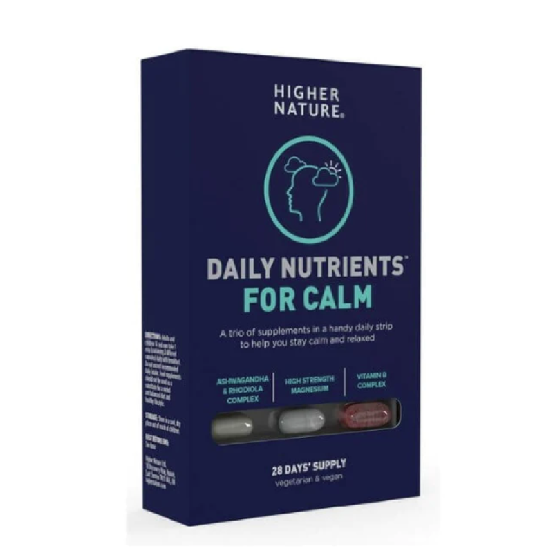 HIGHER NATURE DAILY NUTRIENTS CALM 28s