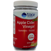 TRACE MINERALS APPLE CIDER VINEGAR GUMMIES 500MG 60'S