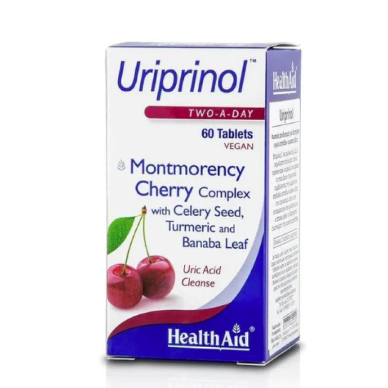 HEALTHAID URIPRINOL VEGAN TABS 60s