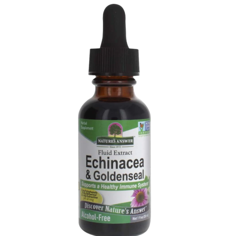 NATURE'S ANSWER ECHINACEA & GOLDENSEAL 30ML