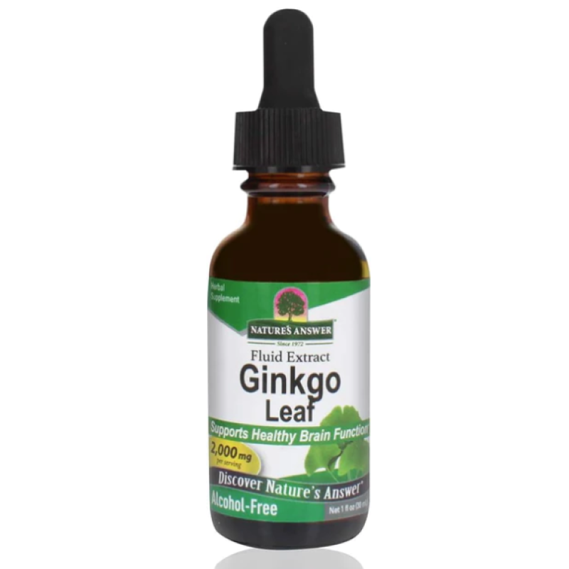 NATURE'S ANSWER GINKGO BILOBA LEAF 30ML