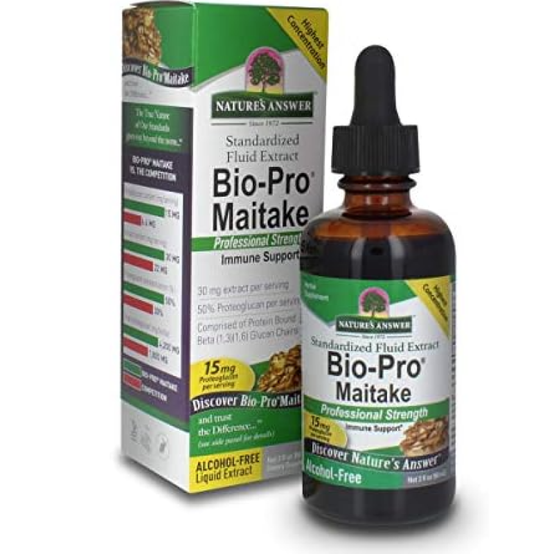 NATURE'S ANSWER MAITAKE BIO BETA GLUCAN 60ML