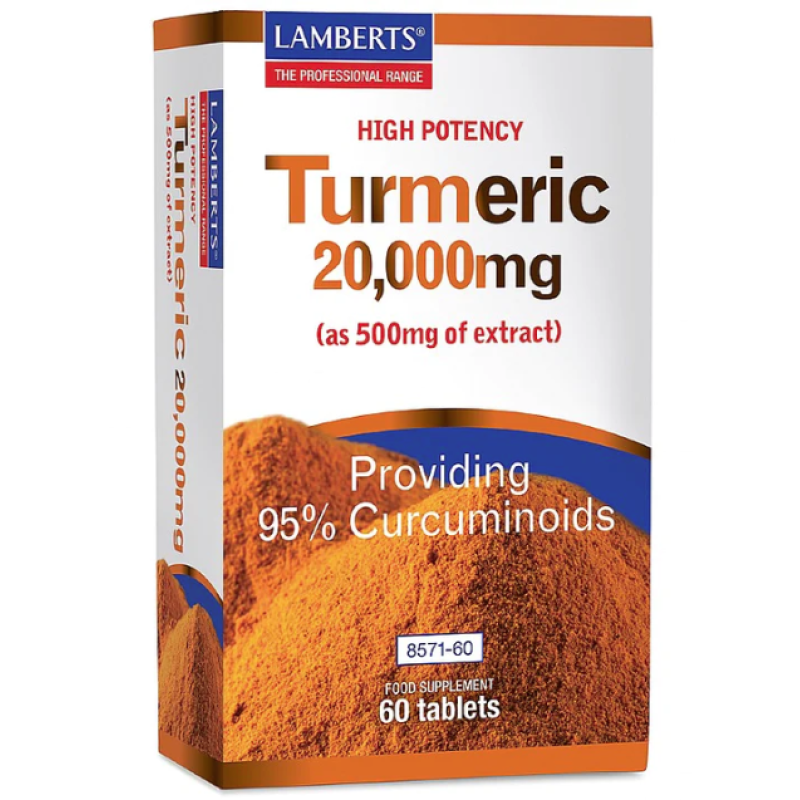 LAMBERTS TUMERIC 20000 MG 60`s