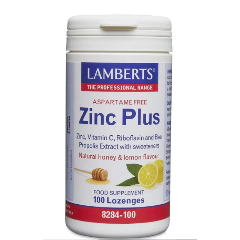 LAMBERTS ZINC PLUS LOZENGES 100s