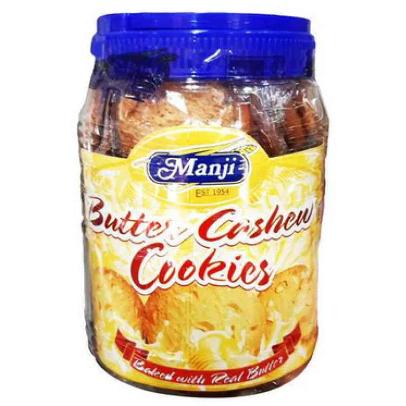 MANJI BUTTER CASHEW COOKIES 450g